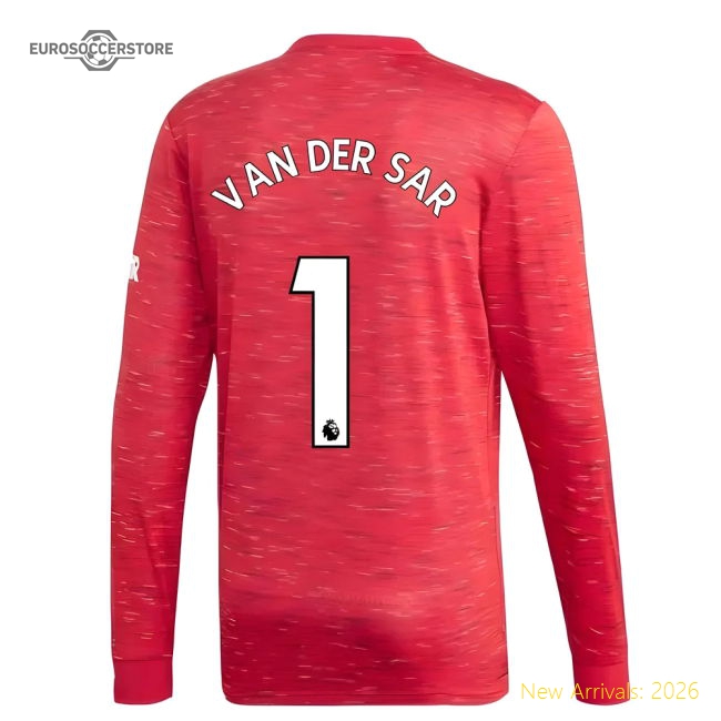Man Utd Adidas Home Long Sleeve Kit 2020-2021 Stadium Edition