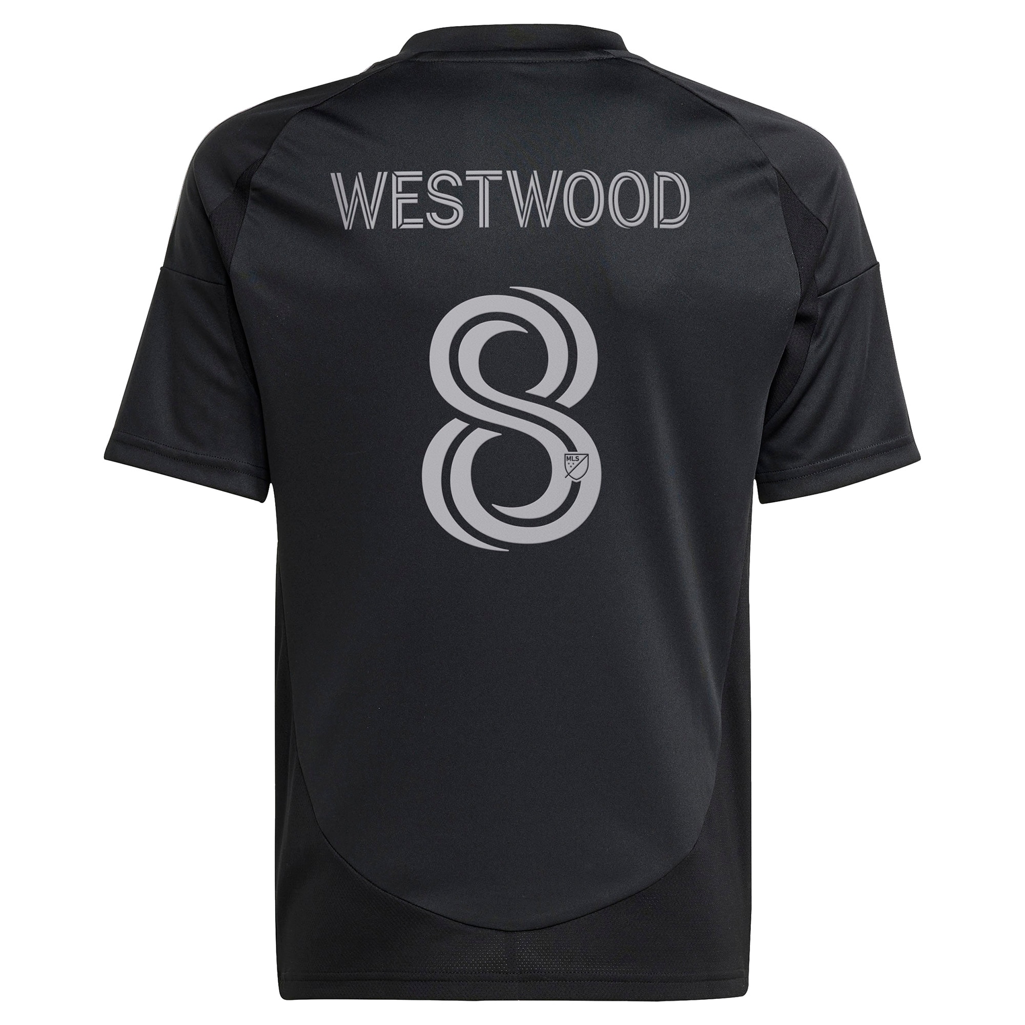 [SJH] Ashley Westwood Charlotte FC Youth 2025 Fortress Kit Replica Player Jersey - Black