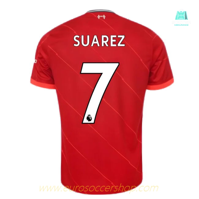 Liverpool 2021-2022 Home Shirt (SUAREZ 7)