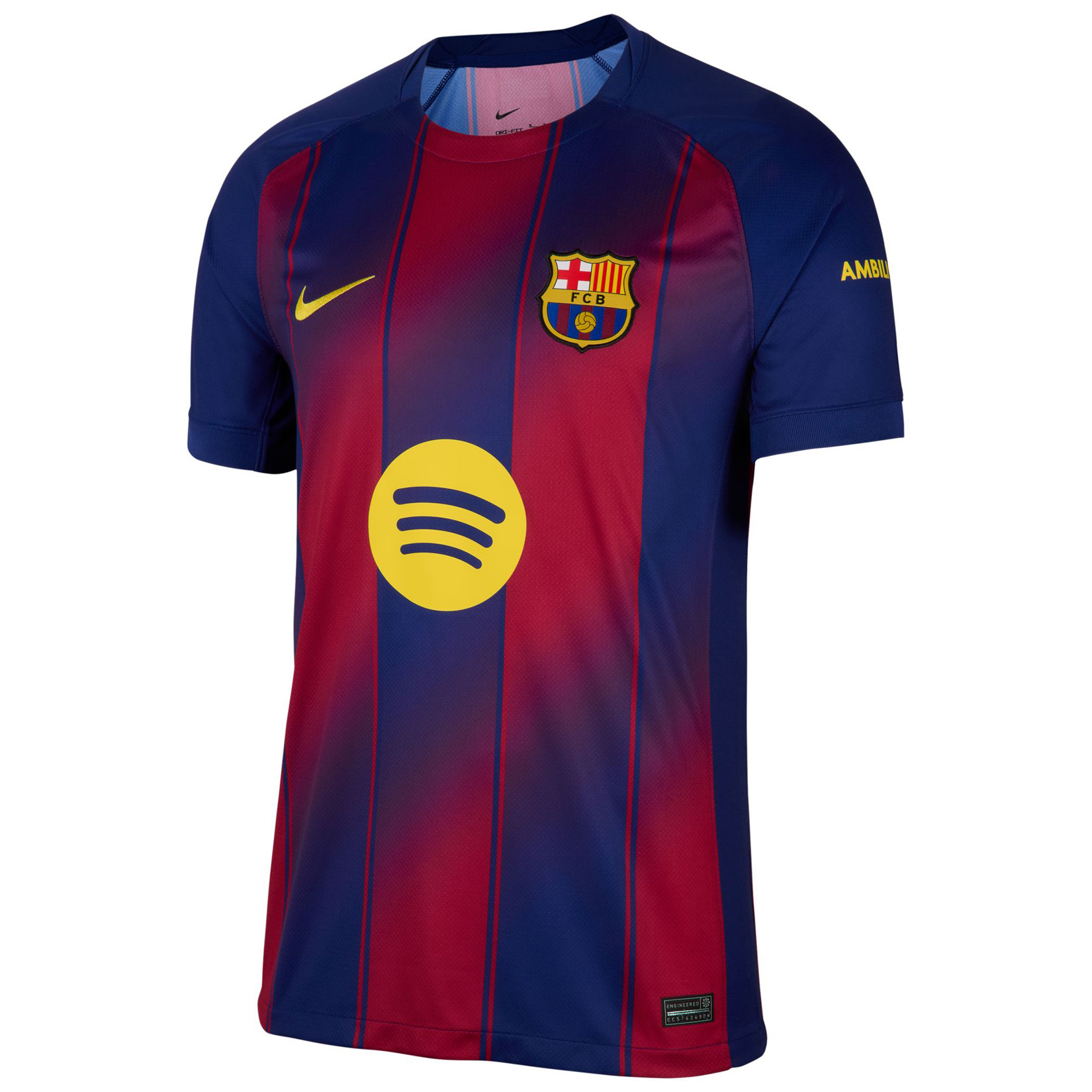 official futbol merchandise Nike Barcelona Home Jersey 25/26 durable