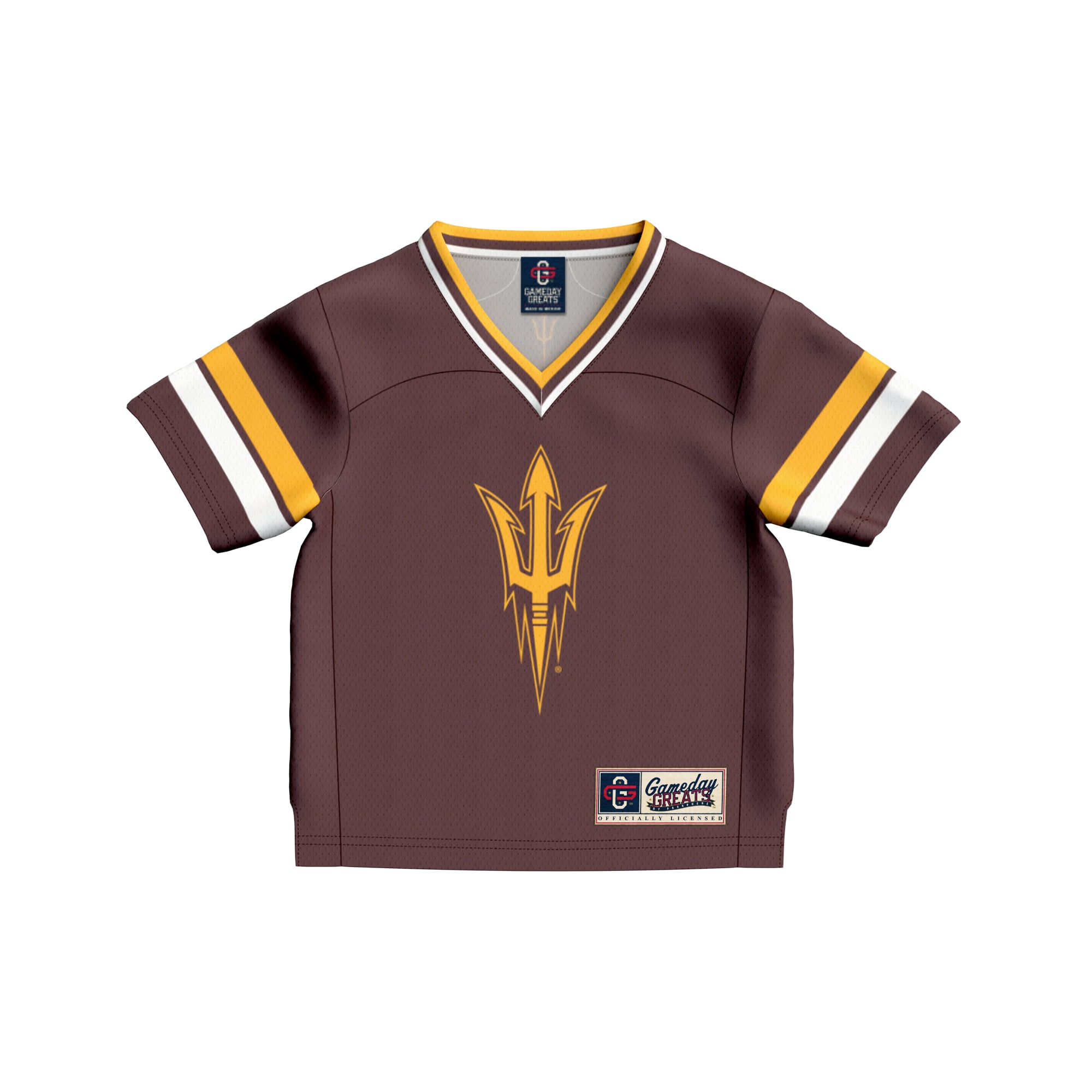 #1 Arizona State Sun Devils GameDay Greats Infant Lightweight Collegiate Football Fashion Jersey - Maroon