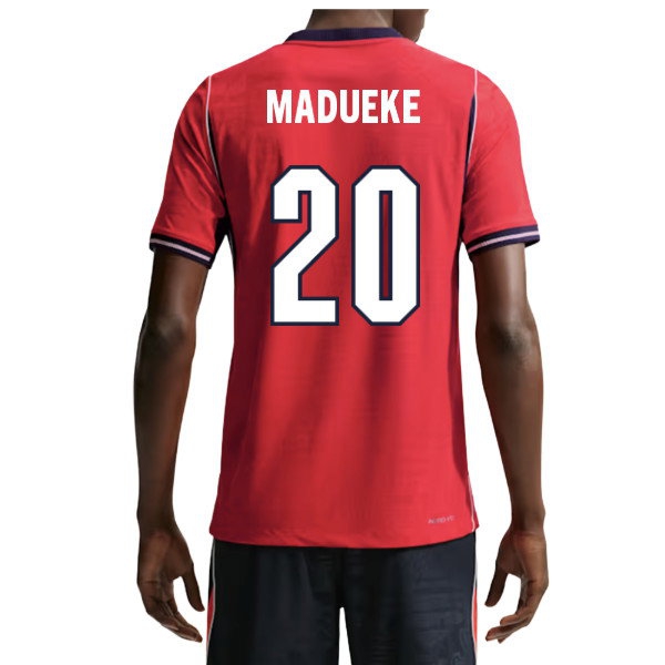 [FJH] 2026-2027 England Authentic Aero-Fit Match Away Shirt (Madueke 20)