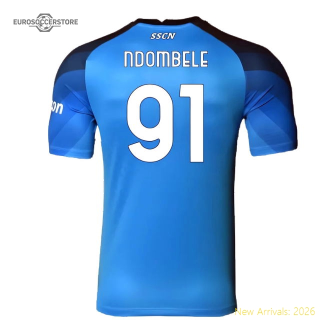 Luxury Azzurri 2022-23 Player Issue Home Shirt (3xl) (ndombele 91)