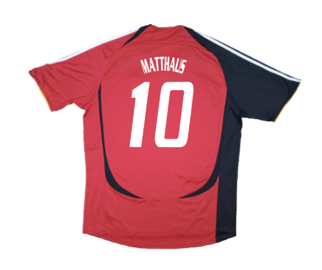 Matthaus 10 Match Worn Style Germany Away Player Jersey 2005-2006