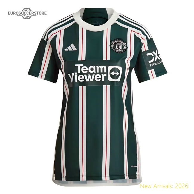 Authentic 2023-2024 Man Utd Away Shirt (ladies) - Premium Quality