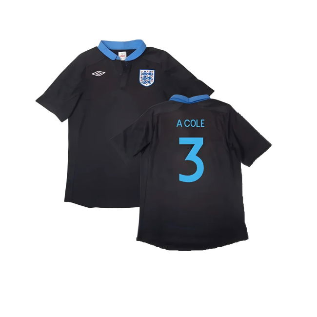England 2011-12 Away Shirt ((Excellent) L) (A COLE 3)