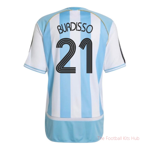 Breathable Argentina 2006 Reissue Home Shirt (Burdisso 21)