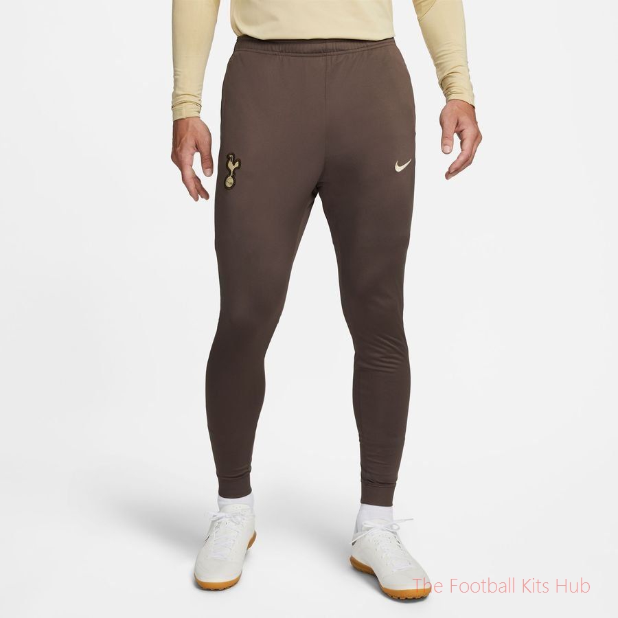 Tottenham Training Trousers Dri-FIT Strike - Brown/Team Gold