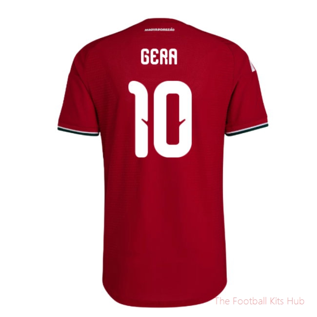 2026-2027 Hungary Authentic Home Shirt (Gera 10)