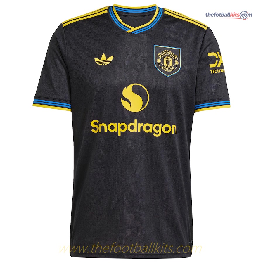 Authentic Manchester United Alternate Football Shirt 2025-26 Edition