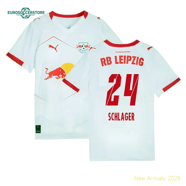 2025-2026 Red Bull Leipzig Home Shirt (Kids) (Schlager 24)