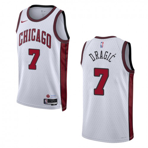 White Chicago Bulls #7 Nike Jersey - Value-Priced Game Day Wear