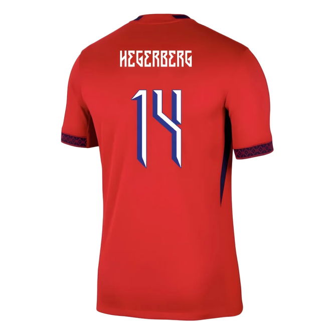 2025-2026 Norway Womens Team Home Shirt (Unisex) (Hegerberg 14)