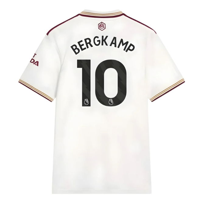 Arsenal 2025-20 Third Football Shirt Bergkamp 10 Edition L M S