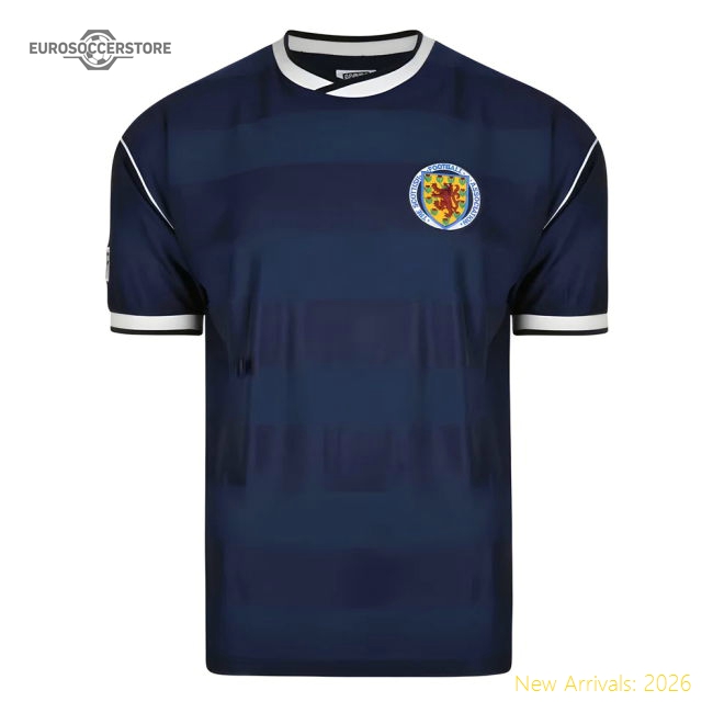 Score Draw Scotland 1986 Retro Football Shirt - Fantastic Value