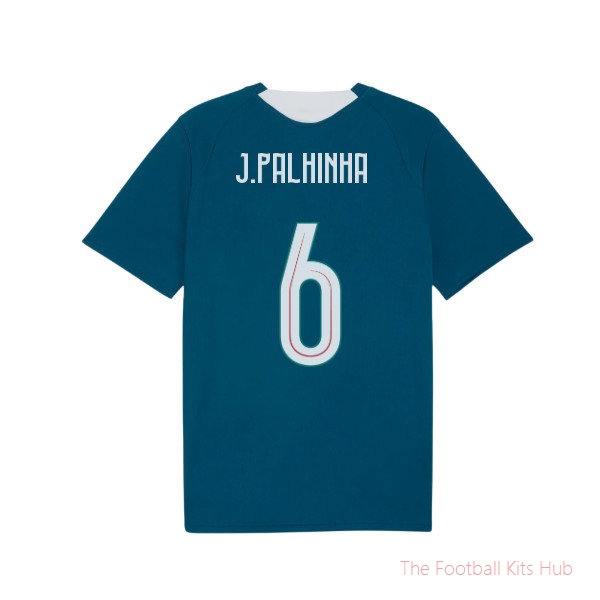 [EFS] 2026/27 Portugal Training Jersey (Ocean Tropic) (J.Palhinha 6)