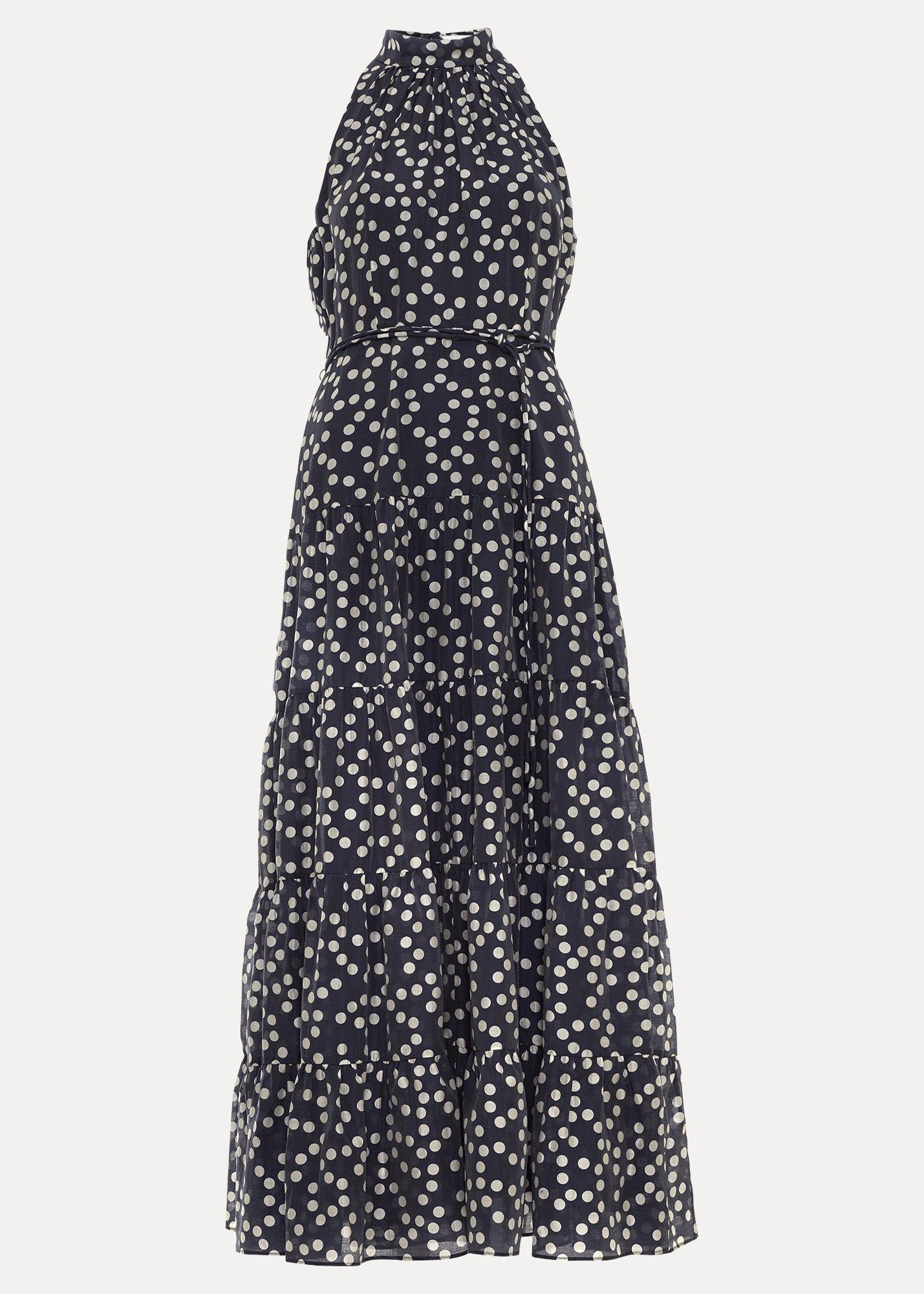 Nita Navy Spot Maxi