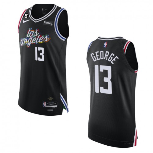 Black LAC Angeles Clippers #13 Nike Vintage Jersey Game Day Wear