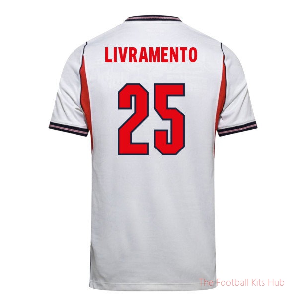 [JED] 2026/27 England Home Shirt (Livramento 25)