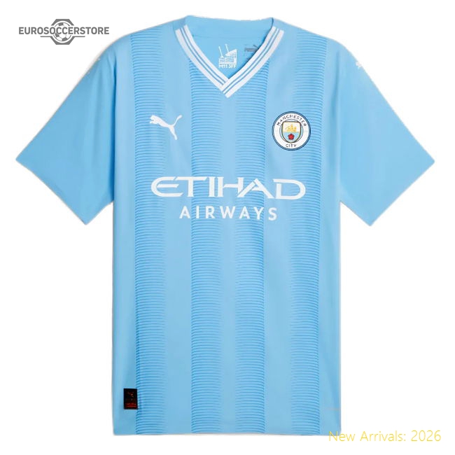 Premium 2023-2024 Man City Authentic Home Shirt (de Bruyne 17)