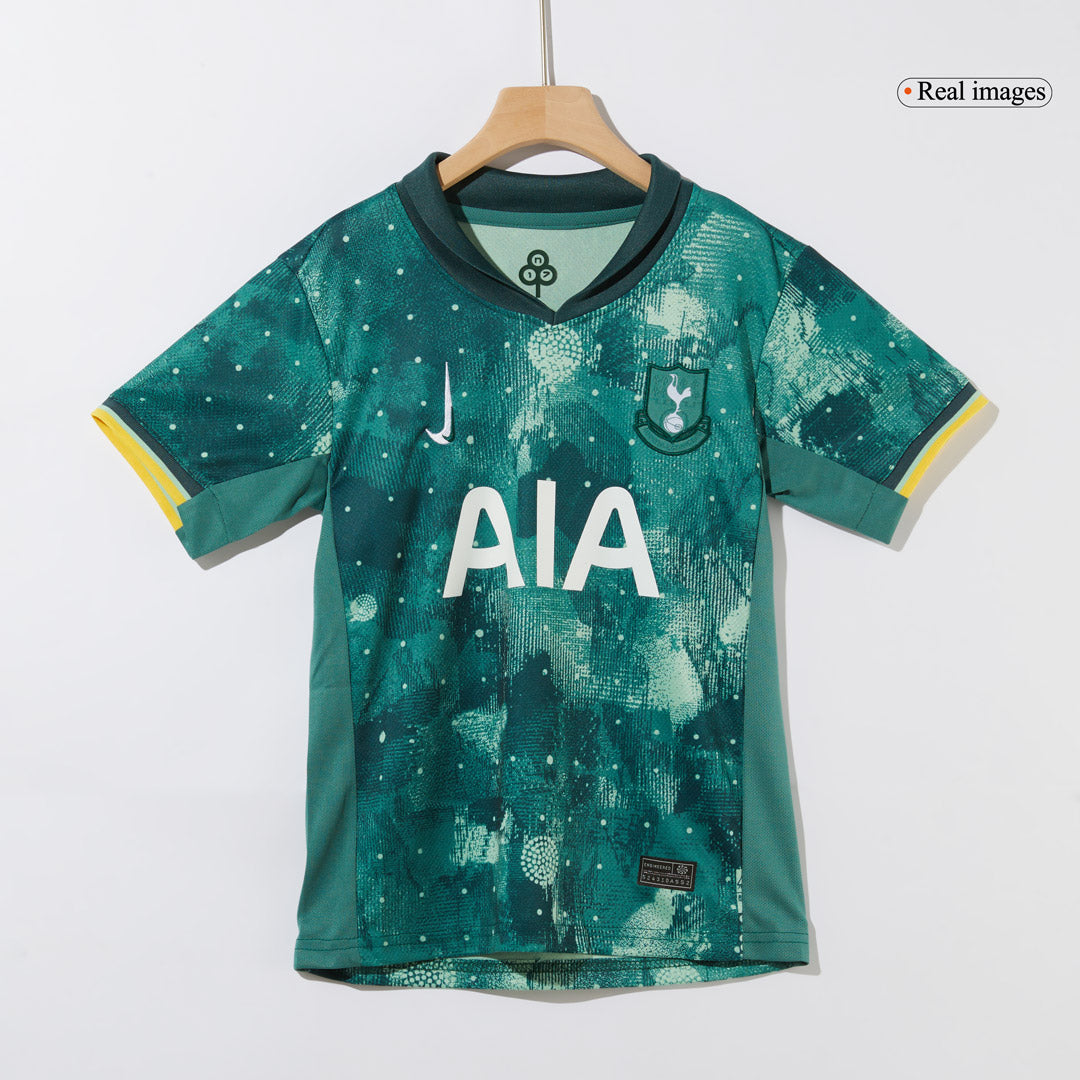 Kid's Tottenham Hotspur Third Away Soccer Jersey Kit(Jersey+Shorts) 20