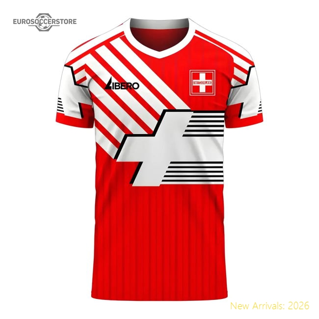 S Switzerland Female 2025 Home Jersey Shirt Football Fan Supporter Collection