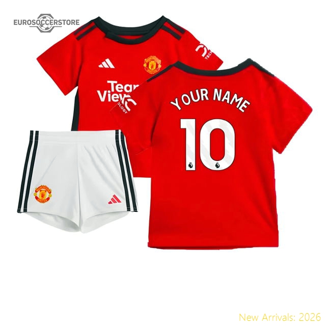 Man Utd Home Baby Kit 2023-2024 Match Day Jersey For Days