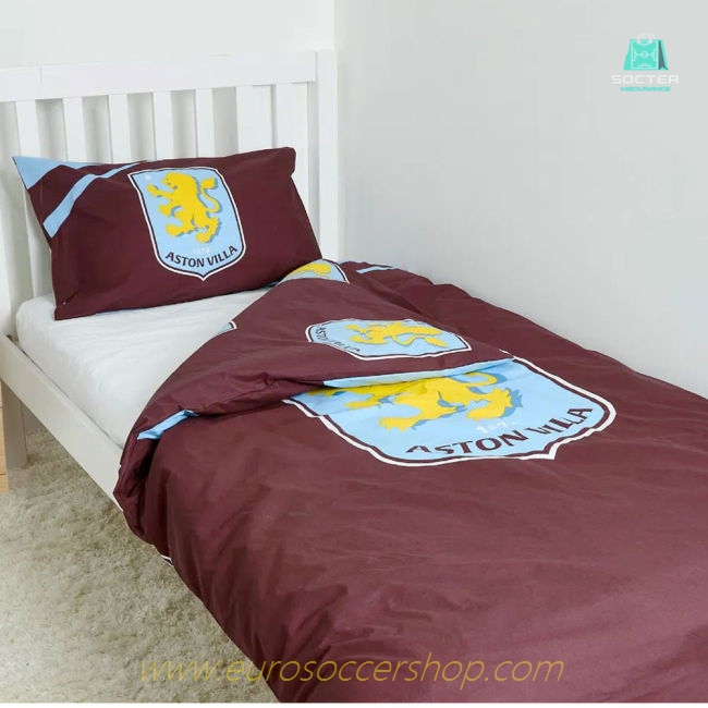 Aston Villa FC Single Duvet Set