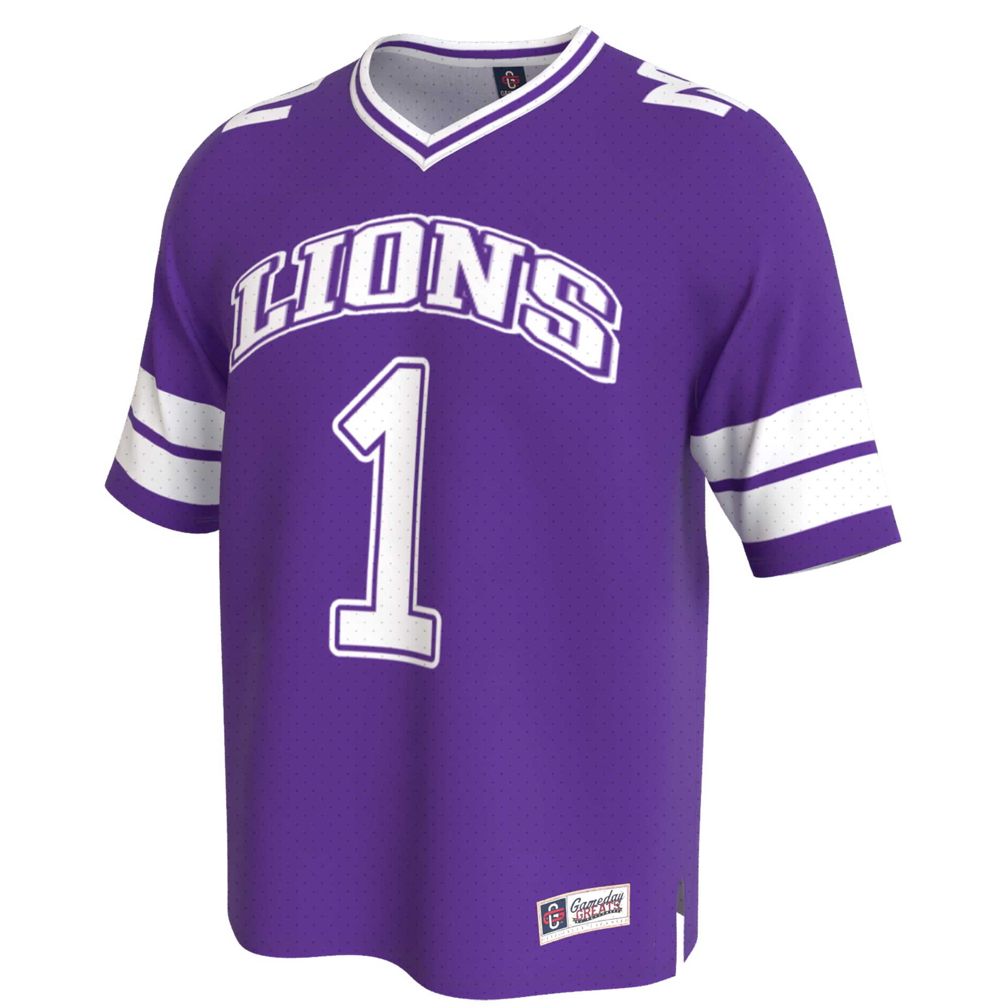 Unisex Purple North Alabama Lions Lightweight Collegiate Football Fashion Jersey