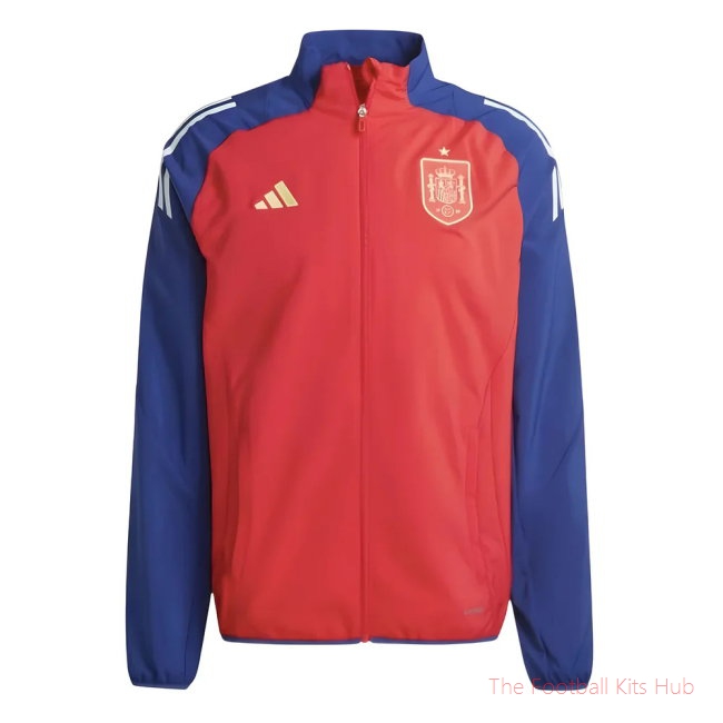 2024-2025 Spain Presentation Jacket (Red)