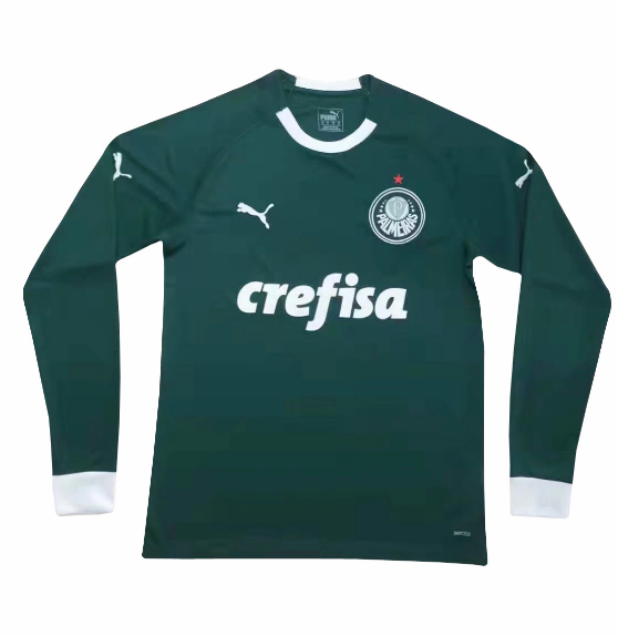 Performance Driven Palmeiras Home 201920 Long Sleeve Soccer Jersey