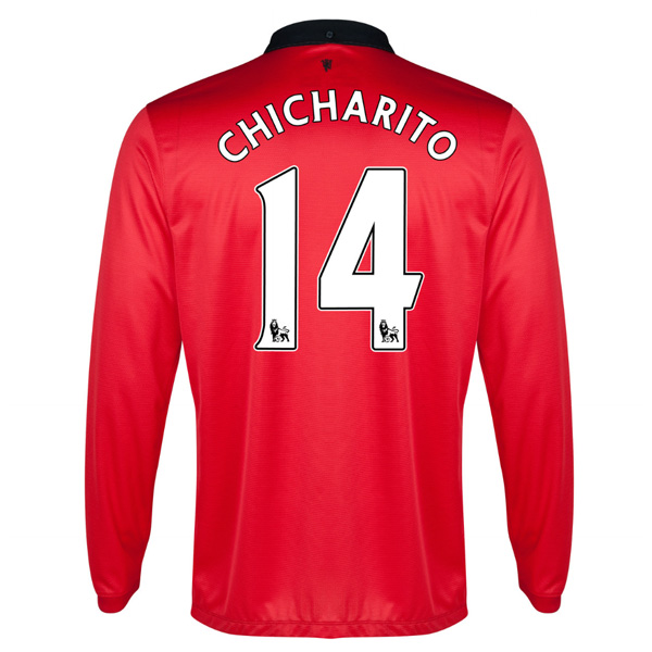 Breathable Man Utd 13-14 Manchester United 14 Chicharito Home Long