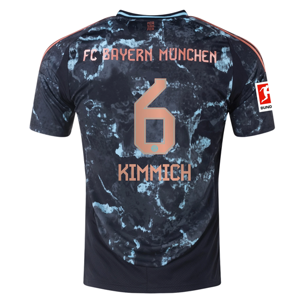 Bayern Munich Kimmich 2024-2025 Bun Away Jersey – Authentic Shirt