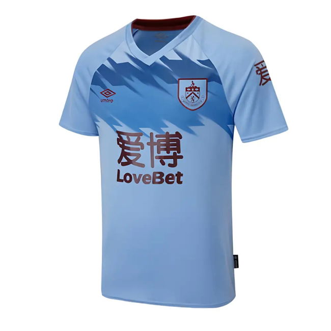 Men's 2019-2020 Burnley Umbro Away Football Shirt