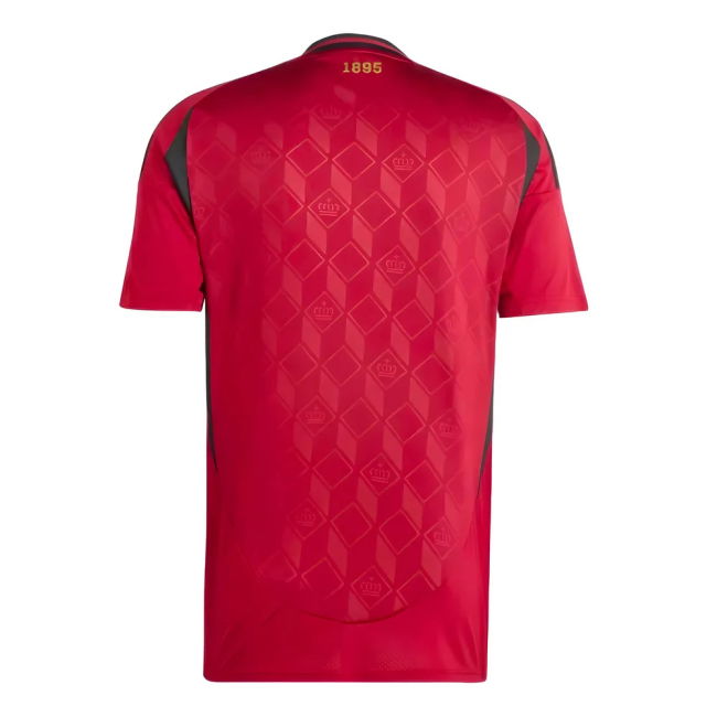 Authentic 2024-2025 Belgium Home World Jersey Tournament