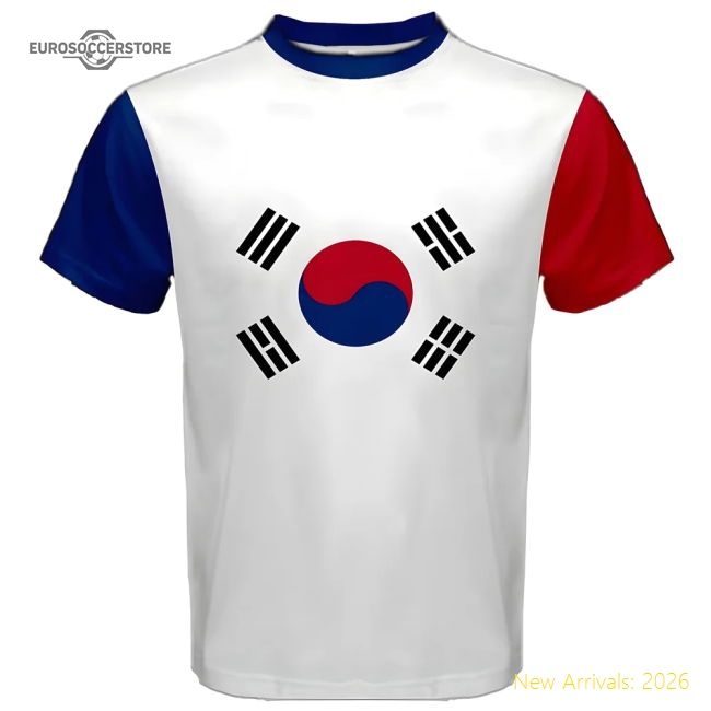 South Korea Coat Of Arms Sublimated Sports Jersey - Premium Collection