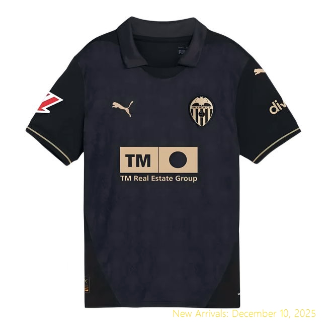 2024-2025 Valencia (valencia) Away - Comfortable Fit - Soccer Jersey
