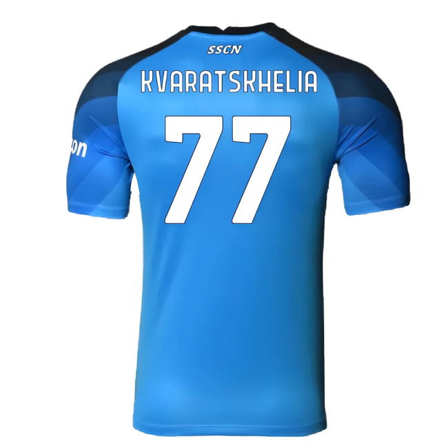Pro Series Devoted Napoli Kvaratskhelia #77 Fresh Look Jersey Team ...