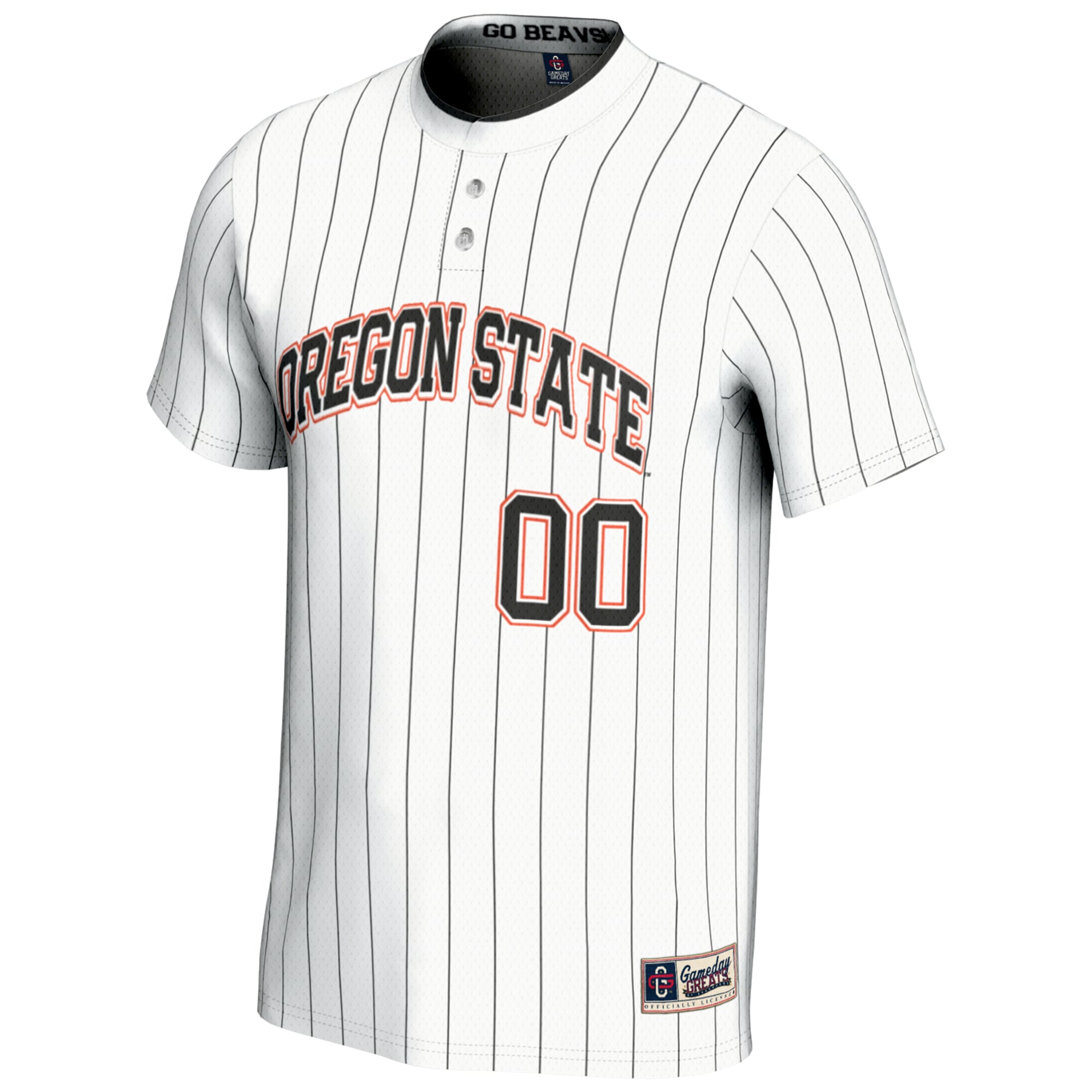 Oregon State Beavers GameDay Greats Youth NIL Pick-A-Player Lightweight Softball Jersey - White
