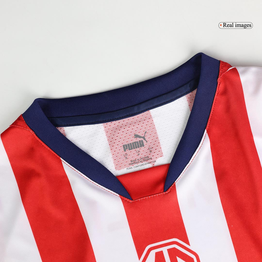 Player Version Chivas Home  Soccer Jersey 2024/25 Authentic Kit