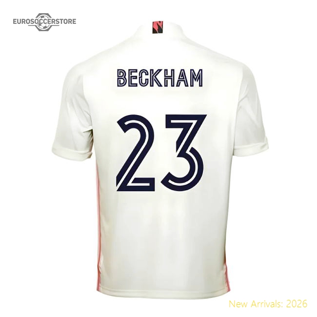 Top-tier Real Madrid Home Beckham Jersey 2020-2021 Comfortable