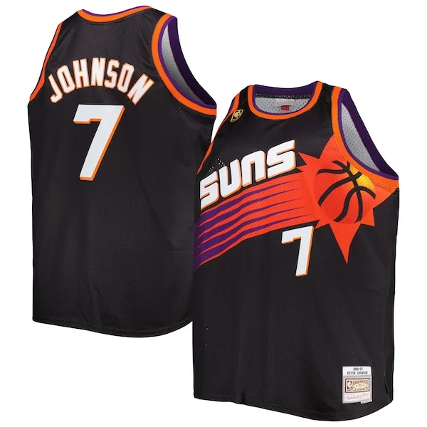 Kevin Johnson PHX Swingman Jersey - superior fashionable - Black