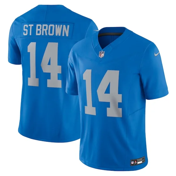 None Limited NFL Jersey - Blue | Durable Football Apparel | NFL Footba