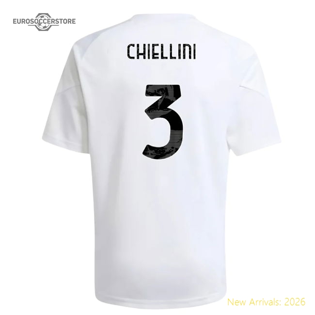 2025-2026 Football Team Kids Durable Chiellini Jersey Aeroready