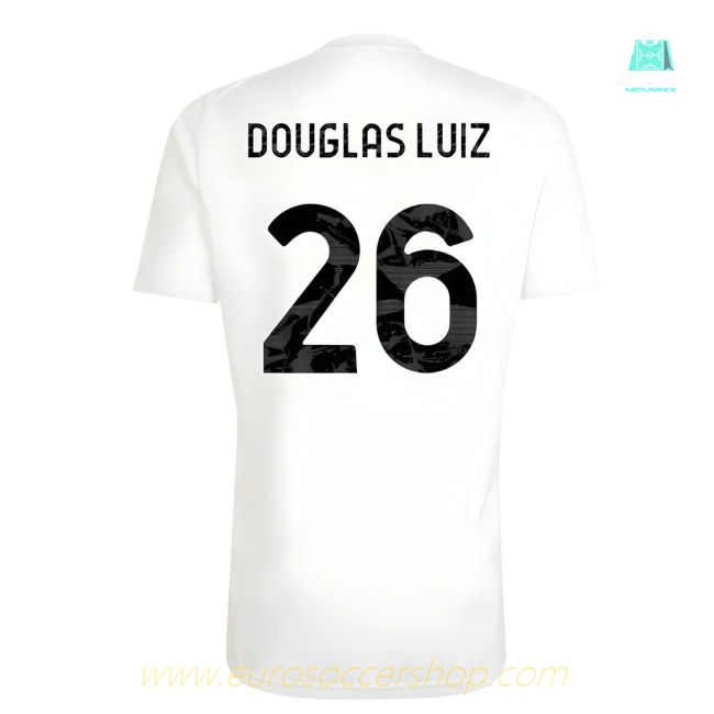 2025-2026 Juventus Training Shirt (White) (Douglas Luiz 26)