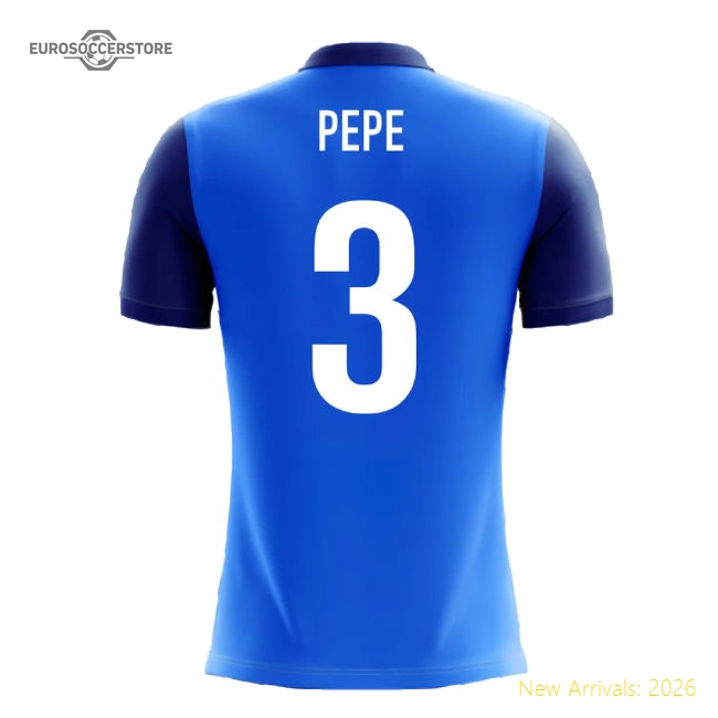 Hypoallergenic Football Kids Jersey Pepe 2025-2026 Performance Fabric
