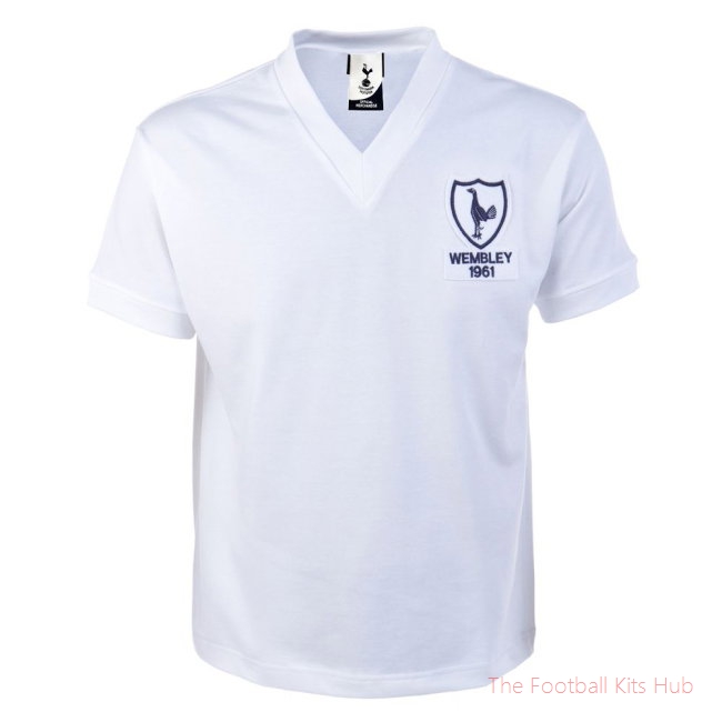 Tottenham Hotspur Wembley Kids 1961 Football Shirt (Kids) (Your Name)