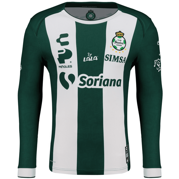 Santos Laguna Santos 2024-2025 UCL Home Jersey – Authentic Shirt