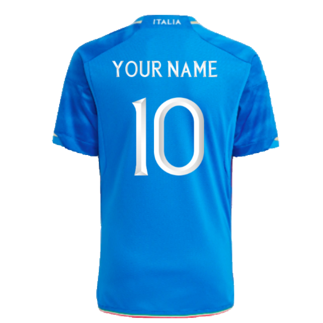 Italy Home Kit 2023-2024 Supporter Jersey Stadium Approved