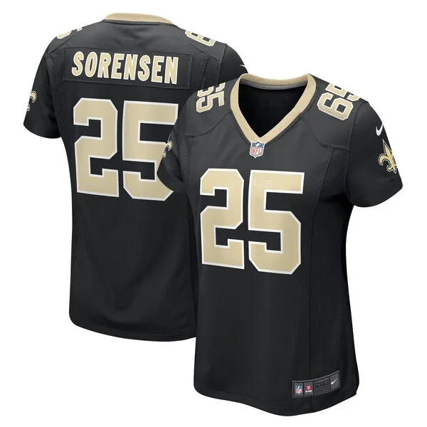 Performance New Orleans Saints Game Jersey - Premium Black NFL Fan ...